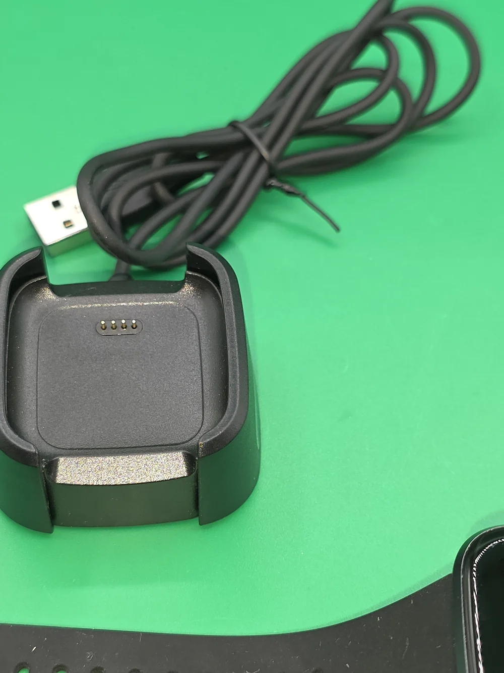 Fitbit Versa 2 Smartwatch - Black Casing & Band